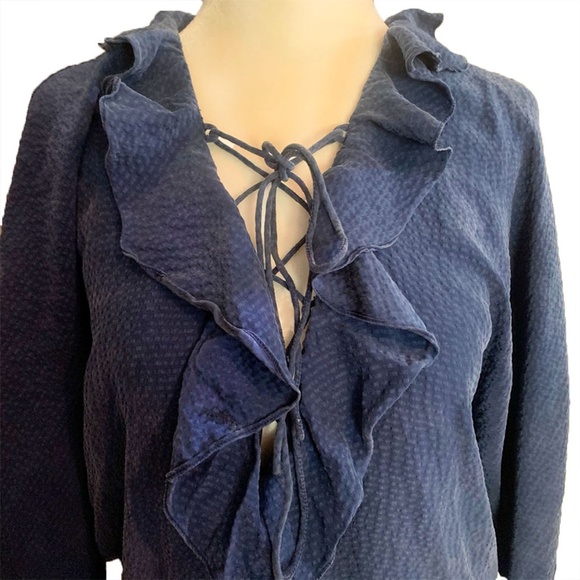 Rebecca Taylor Romper royal blue LIKE NEW! - Picture 4 of 7